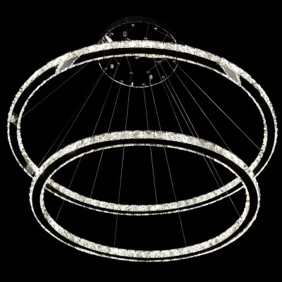 Люстра Brille LED 128W Хром Люстра Brille LED 128W Хром