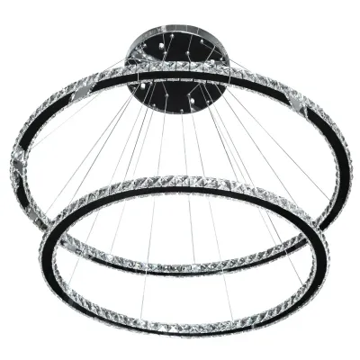 Люстра Brille LED 128W Хром