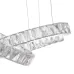 Люстра Brille Хрустальные кольца LED 42W Хром Люстра Brille Хрустальные кольца LED 42W Хром