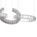 Люстра Brille Хрустальные кольца LED 70W Хром Люстра Brille Хрустальные кольца LED 70W Хром