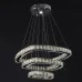 Люстра Brille Хрустальные кольца LED 60W Хром