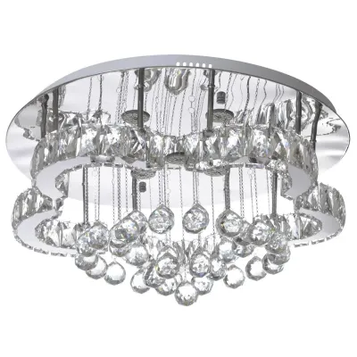 Люстра Brille LED 72W Хром