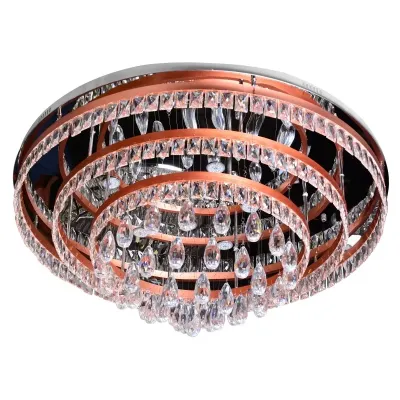 Люстра Brille Смарт LED 164W Медь