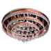 Люстра Brille Смарт LED 164W Медь