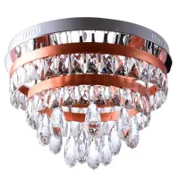 Люстра Brille Смарт LED 82W Медь