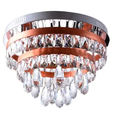 Люстра Brille Смарт LED 82W Медь