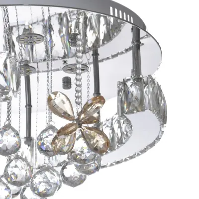 Люстра Brille Смарт LED 48W Хром
