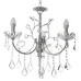 Люстра хрустальная Brille 60W E14 Хром