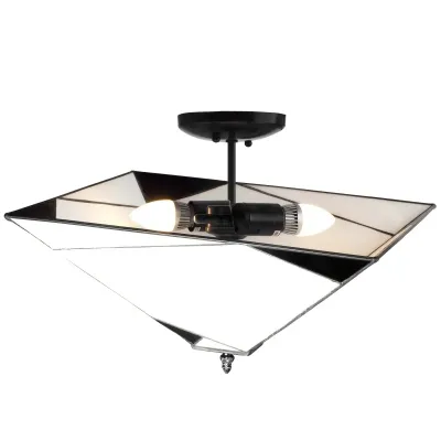 Люстра Brille Тиффани 60W E27 Коричневый