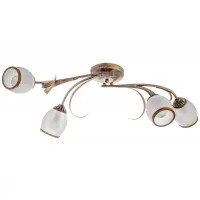 Люстра Brille Флористика 60W E14 Коричневый Люстра Brille Флористика 60W E14 Коричневый