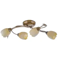 Люстра Brille Флористика 60W E14 Коричневый