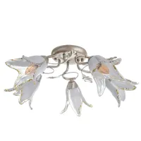 Люстра Brille Флористика 60W E14 Золотистый