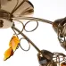 Люстра Brille Флористика 60W E14 Золотистый