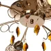 Люстра Brille Флористика 60W E14 Золотистый
