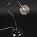 Настольная лампа в современном стиле декоративная Brille 40W BR-01363 Хром Настольная лампа в современном стиле декоративная Brille 40W BR-01363 Хром