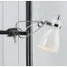 Настольная лампа в современном стиле на прищепке Brille 40W MTL-20 Белый Настольная лампа в современном стиле на прищепке Brille 40W MTL-20 Белый