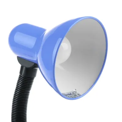 Настольная лампа в современном стиле на прищепке Brille 60W MTL-01 Черный