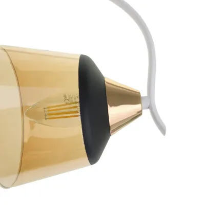 Настольная лампа Brille 60W LK-699 Белый Настольная лампа Brille 60W LK-699 Белый