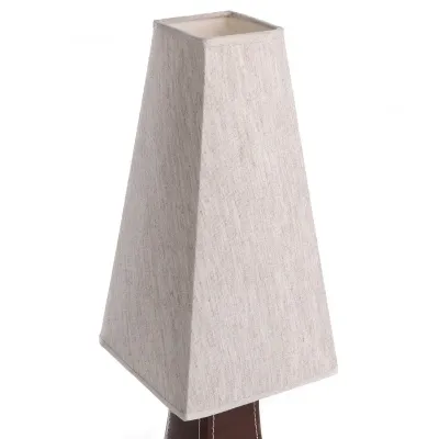 Настольная лампа минимализм с абажуром Brille 60W TL-31 Коричневый Настольная лампа минимализм с абажуром Brille 60W TL-31 Коричневый