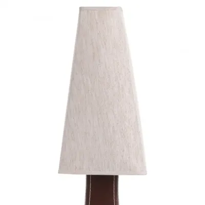 Настольная лампа минимализм с абажуром Brille 60W TL-31 Коричневый Настольная лампа минимализм с абажуром Brille 60W TL-31 Коричневый