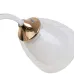 Настольная лампа классическая Brille 60W LK-663 Белый Настольная лампа классическая Brille 60W LK-663 Белый