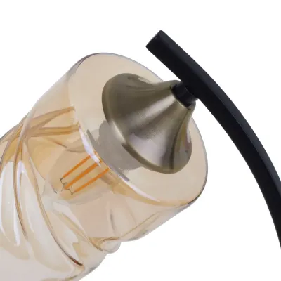 Настольная лампа классическая Brille 60W LK-664 Черный