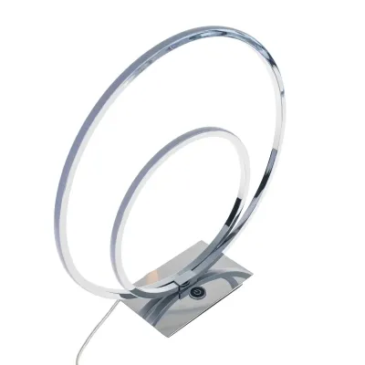 Настольная лампа LED хай-тек Brille 18W BL-553 Хром