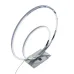 Настольная лампа LED хай-тек Brille 18W BL-553 Хром