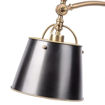 Настольная лампа лофт Brille 60W BL-203 Латунь