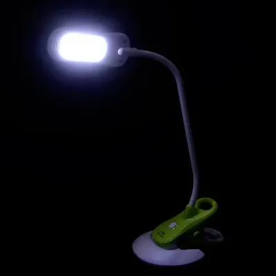 Настольная лампа LED в современном стиле на прищепке Brille 5W SL-58 Белый Настольная лампа LED в современном стиле на прищепке Brille 5W SL-58 Белый