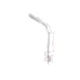 Настольная лампа LED в современном стиле на струбцине Brille 10W SL-61 Серебристый