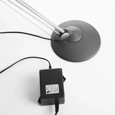 Настольная лампа хай-тек офисная Brille 50W MTL-09 Серый Настольная лампа хай-тек офисная Brille 50W MTL-09 Серый
