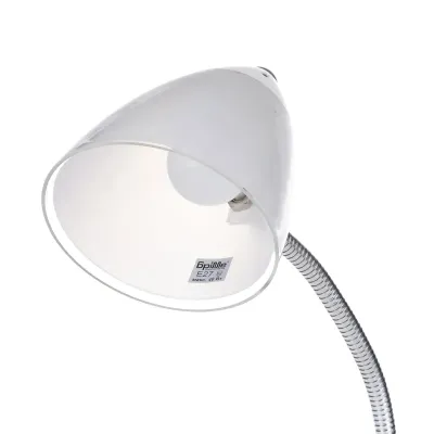 Настольная лампа в современном стиле офисная Brille 40W MTL-28 Хром Настольная лампа в современном стиле офисная Brille 40W MTL-28 Хром