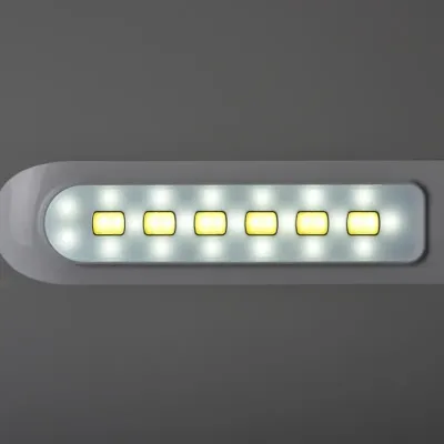 Настольная лампа LED в современном стиле Brille 10W SL-73 Серебристый Настольная лампа LED в современном стиле Brille 10W SL-73 Серебристый