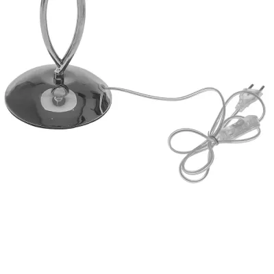 Настольная лампа классическая Brille 60W BKL-649 Хром