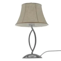 Настольная лампа классическая Brille 60W BKL-649 Хром