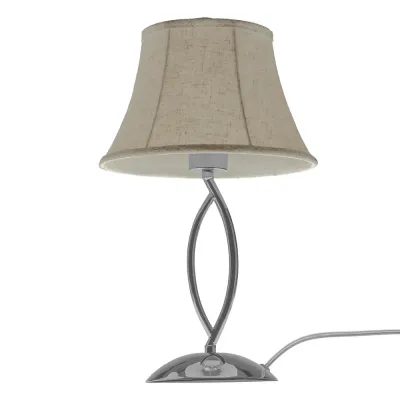 Настольная лампа классическая Brille 60W BKL-649 Хром