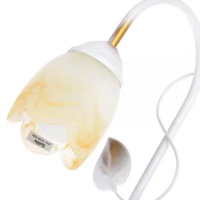 Настольная лампа флористика Brille 60W BKL-472 Золотистый