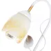 Настольная лампа флористика Brille 60W BKL-472 Золотистый