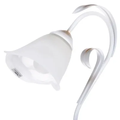 Настольная лампа флористика декоративная Brille 60W BKL-468 Золотистый