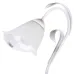 Настольная лампа флористика декоративная Brille 60W BKL-468 Золотистый