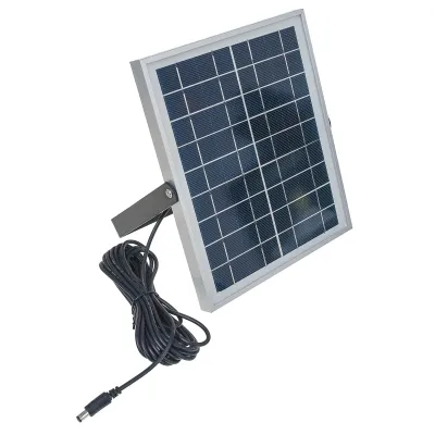Прожектор на солнечной батарее Brille LED IP65 20W HL-42 Черный 32-571