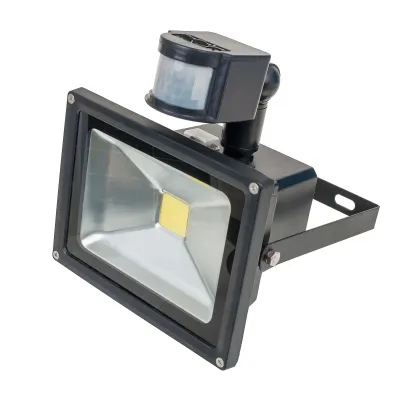 Прожектор на солнечной батарее Brille LED IP65 20W HL-42 Черный 32-571