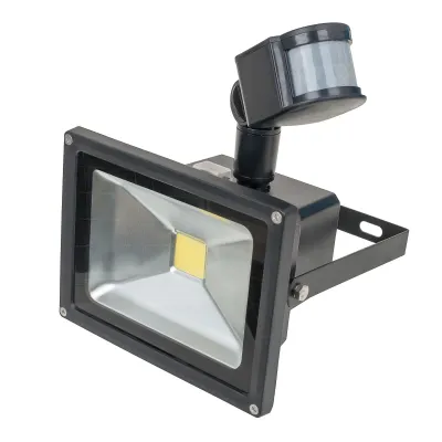 Прожектор на солнечной батарее Brille LED IP65 20W HL-42 Черный 32-571