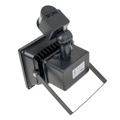 Прожектор на солнечной батарее Brille LED IP65 20W HL-42 Черный 32-571