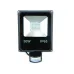 Прожектор с датчиком движения Brille LED IP65 30W HL-12 Черный L123-019