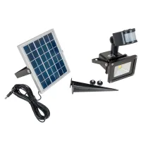 Прожектор с солнечной батареей Brille LED IP65 10W HL-42 Черный 32-546 Прожектор с солнечной батареей Brille LED IP65 10W HL-42 Черный 32-546