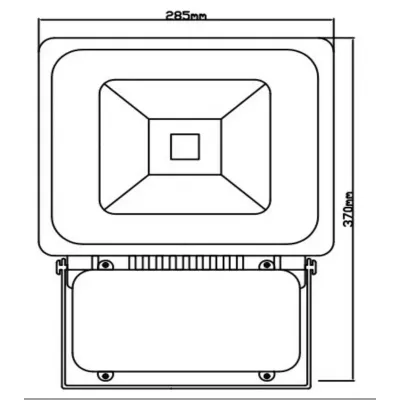 Прожектор Brille LED IP65 80W HL-09 Серый L25-005