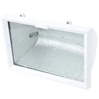 Прожектор галогенный Brille IP54 1500W HL-04 Белый 152010