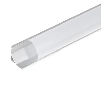 Профиль алюминиевый для светодиодной ленты 1м Brille BY-037 Белый 32-694